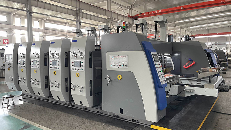 Flexo Printer Slotter Die Cutter Machine with Stacker