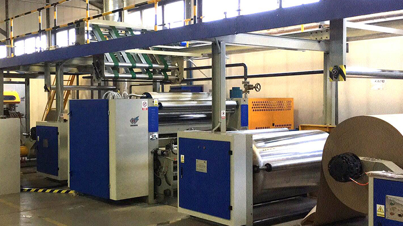 High Speed 2 Ply Corrugated Cardboard Production Line