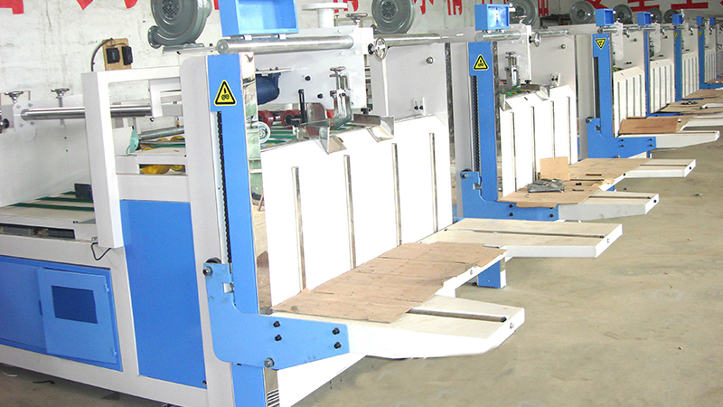 Automatic Folder Gluer with Auto Bundling Machine