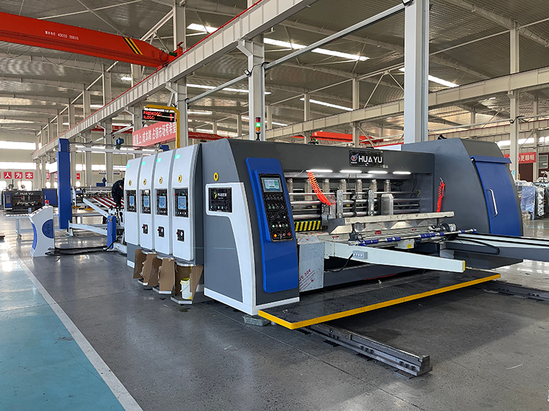 Flexo Printer Slotter Die Cutter Machine with Stacker