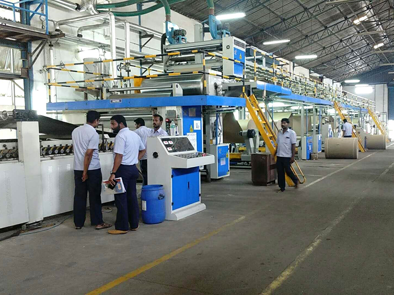 3/5/7 Ply Corrugated Cardboard Production Line