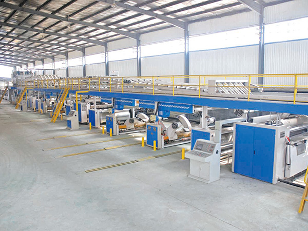 3/5/7 Ply Corrugated Cardboard Production Line